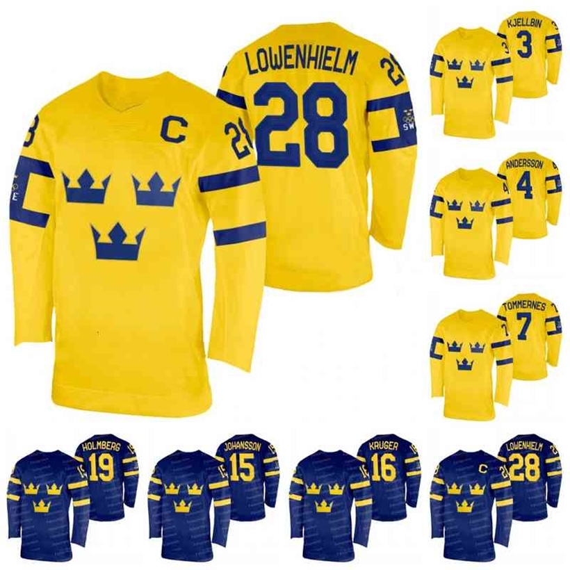 CeoThr 28 Michelle Lowenhielm Team Sweden 2022 Winter Hockey Jersey Linnea Andersson Henrik Tommernes Jessica Adolfsson Josefin Bouveng Linnea, Blue mens s-xxxl
CeoThr 28 Michelle Lowenhielm Team Sweden 2022 Winter Hockey Jersey Linnea Andersson Henrik Tommernes Jessica Adolfsson Josefin Bouveng Linnea, Blue mens s-xxxl