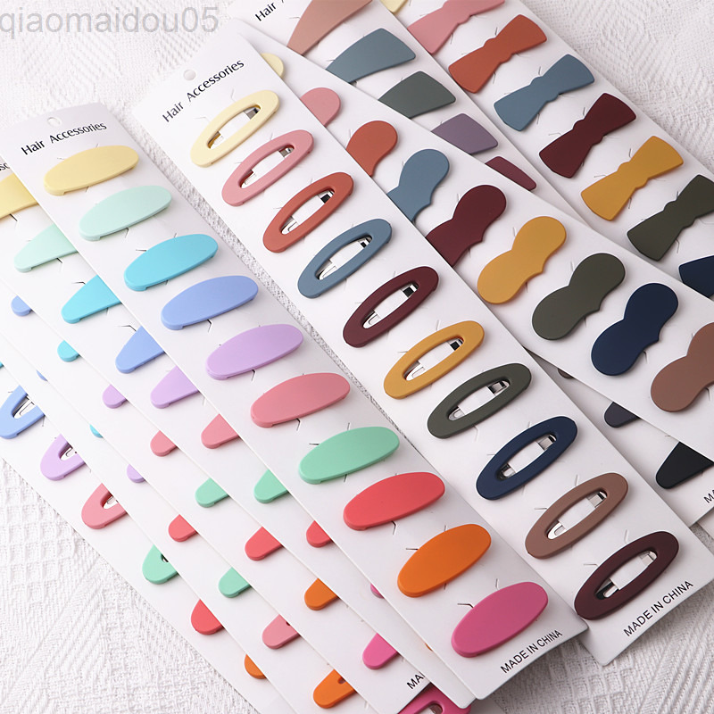 Simple Candy Color Hair Clips Women Barrette Headwear Girls Bb Clips Headdress Hair Clips Bobby Pin Hair Accessories Set L220729, 11
Simple Candy Color Hair Clips Women Barrette Headwear Girls Bb Clips Headdress Hair Clips Bobby Pin Hair Accessories Set L220729, 11