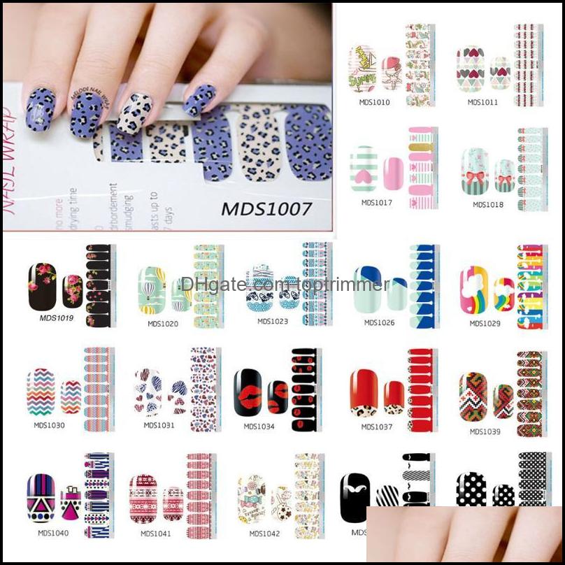 Nail Polish Strips Diy Waterproof Wraps Cute Cartoon Pattern Stickers Patch For Women Art Drop Delivery 2021 Decals Salon Health Beauty Ir, 1042
Nail Polish Strips Diy Waterproof Wraps Cute Cartoon Pattern Stickers Patch For Women Art Drop Delivery 2021 Decals Salon Health Beauty Ir, 1042