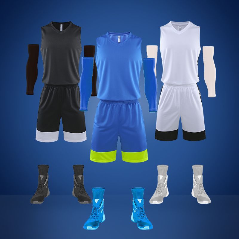 Men's and Women's Kids Training Suit Two Piece Set Quick Drying Training Shorts Blank Jerseys Sports Team Basketball Uniforms, White
Men's and Women's Kids Training Suit Two Piece Set Quick Drying Training Shorts Blank Jerseys Sports Team Basketball Uniforms, White