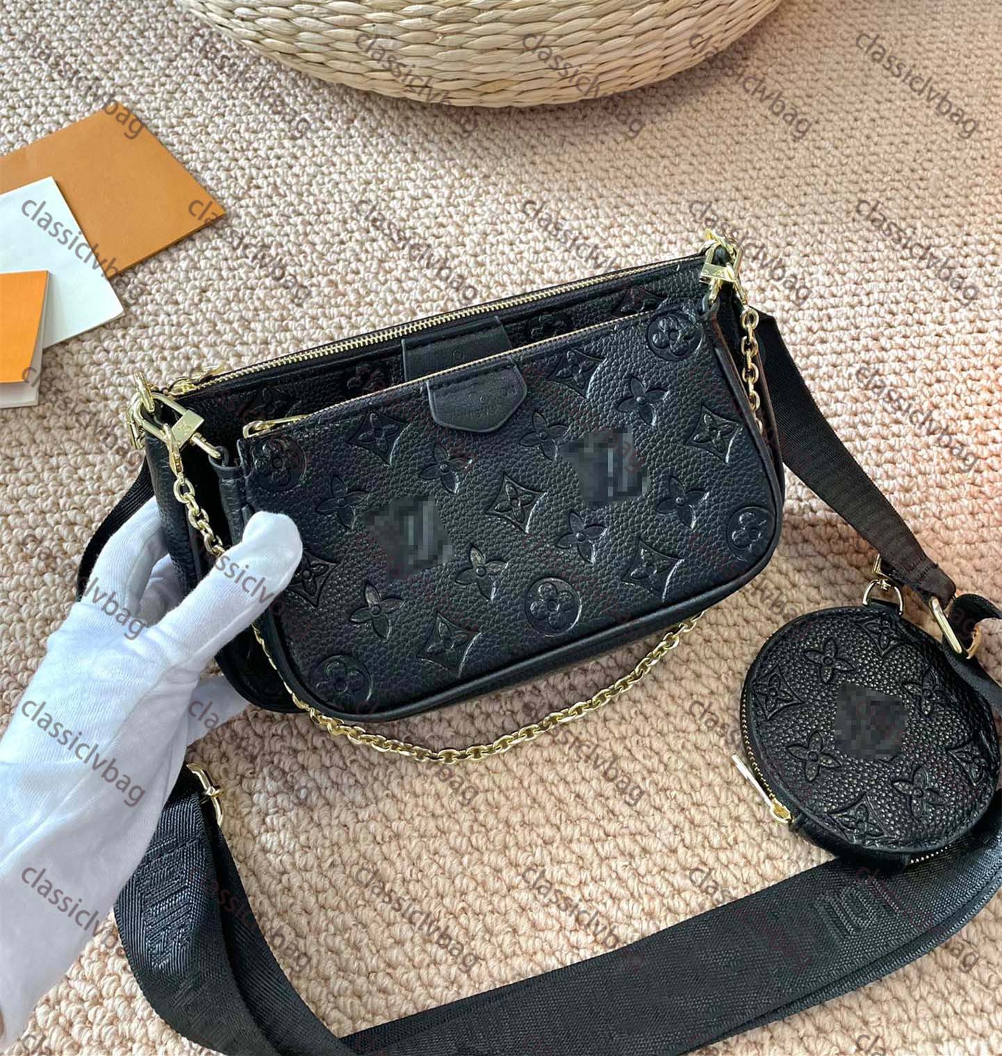 GGs LOUISS VUTTONS LVs YSLs 3pcs/set high set high qulity Designer bag embossing womens handbags MULTI POCHETTE ACCESSORIES crossbody handbag shoulder bags, Make up the difference
GGs LOUISS VUTTONS LVs YSLs 3pcs/set high set high qulity Designer bag embossing womens handbags MULTI POCHETTE ACCESSORIES crossbody handbag shoulder bags, Make up the difference