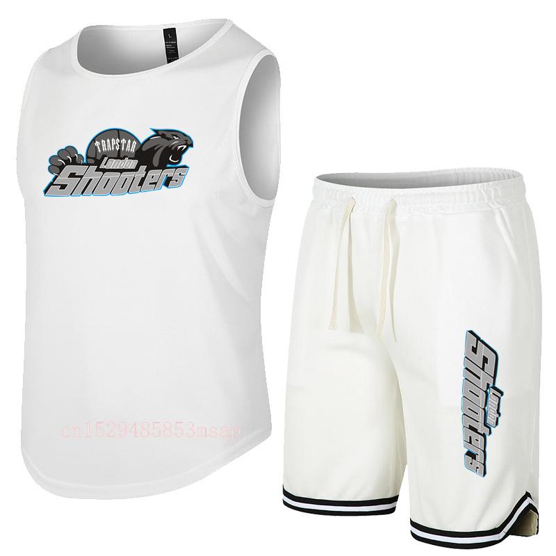 Men's Tracksuits Fitness Men Set Summer Sleeveless T-Shirt TRAPSTAR Tank Top Shorts Male Competition Training Vest Basketball SportswearMen', White one jiagj
Men's Tracksuits Fitness Men Set Summer Sleeveless T-Shirt TRAPSTAR Tank Top Shorts Male Competition Training Vest Basketball SportswearMen', White one jiagj