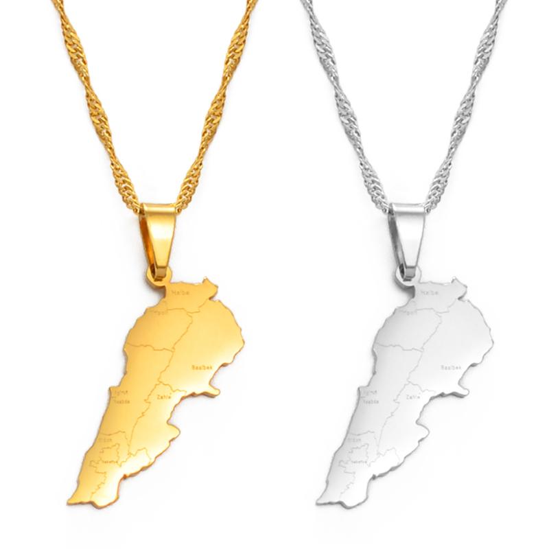 Pendant Necklaces Anniyo Liban Map With Cities Pendants Gold Color Jewelry Lebanon Chain #203621
Pendant Necklaces Anniyo Liban Map With Cities Pendants Gold Color Jewelry Lebanon Chain #203621