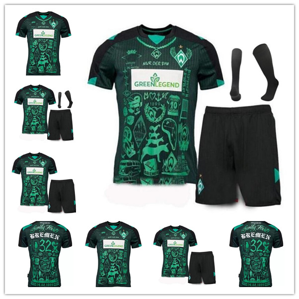 21 22 23 Werder Bremen special soccer jerseys 2022 2023 How Deep is Your Love DUCKSCH BITTENCOURT FRIEDL VELJKOVIC SCHMID AGU JERSEY FOOTBALL men + kids set
21 22 23 Werder Bremen special soccer jerseys 2022 2023 How Deep is Your Love DUCKSCH BITTENCOURT FRIEDL VELJKOVIC SCHMID AGU JERSEY FOOTBALL men + kids set