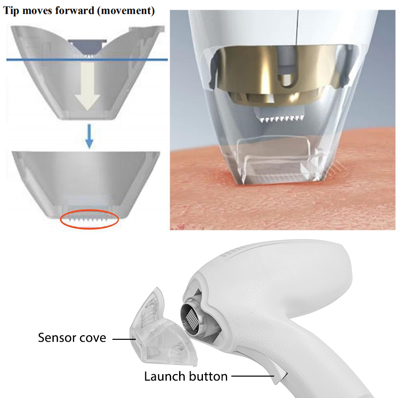 Novoxel Tixel 2 Thermal Fractional Mezotix Machine With Two Handle Pigment Scar Wrinkle Stretch Removal Machine