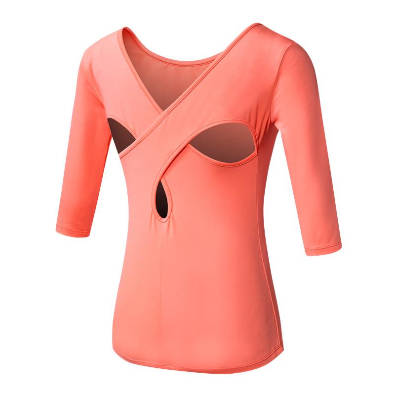 Yoga Outfit Workout Shirts For Women Sport Shirt Long Sleeves Gym Crop Top Cross Backless Fitness Wear Breathable Running T-ShirtYoga, Black
Yoga Outfit Workout Shirts For Women Sport Shirt Long Sleeves Gym Crop Top Cross Backless Fitness Wear Breathable Running T-ShirtYoga, Black