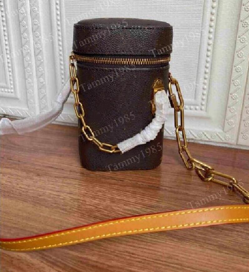 High 5A Quality Mobile Phone Bag Fashion Genuine Leather Small Box Brown Gold Chain Crosssbody Bags Women Messenger shoulder Purse Classic Flower Coin Wallet, Brown flower
High 5A Quality Mobile Phone Bag Fashion Genuine Leather Small Box Brown Gold Chain Crosssbody Bags Women Messenger shoulder Purse Classic Flower Coin Wallet, Brown flower