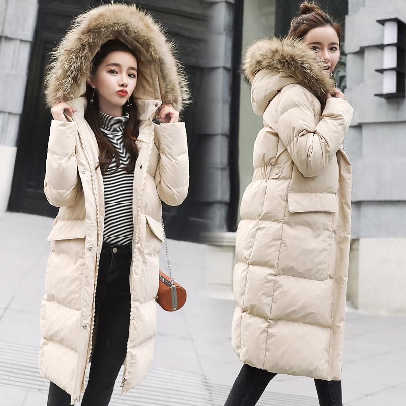 Women' Trench Coats Winter Jacket Women Down Cotton Padded Parka Long Coat Female Korean Puffer Jackets For Parkas Mujer 2022 KJ747Women, Black
Women' Trench Coats Winter Jacket Women Down Cotton Padded Parka Long Coat Female Korean Puffer Jackets For Parkas Mujer 2022 KJ747Women, Black