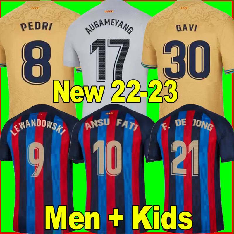 ANSU FATI PEDRI Camisetas de football soccer jersey 21 22 23 LEWANDOWSKI MEMPHIS GAVI ADAMA FERRAN RAPHINHA 2022 2023 barcelonas F. DE JONG DEST shirt men kids kit, 22-23 away+patch2
ANSU FATI PEDRI Camisetas de football soccer jersey 21 22 23 LEWANDOWSKI MEMPHIS GAVI ADAMA FERRAN RAPHINHA 2022 2023 barcelonas F. DE JONG DEST shirt men kids kit, 22-23 away+patch2
