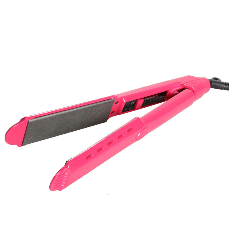 Professional Styling Hair tools Black Wide Flat Iron 450 Degree 220623