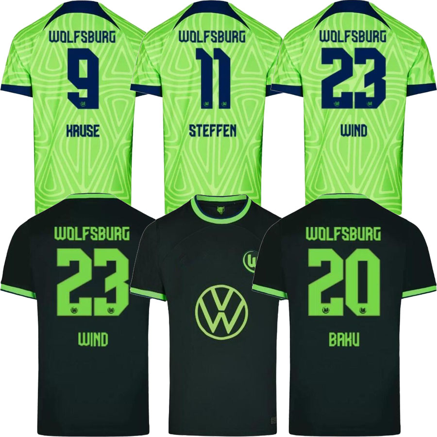 Wolfsburg customized 22-23 home away Soccer Jerseys custom yakuda Dropping Accepted WALDSCHMIDT STEFFEN KRUSE L.NMECHA WIND Baku ARNOLD MEN football uniform
Wolfsburg customized 22-23 home away Soccer Jerseys custom yakuda Dropping Accepted WALDSCHMIDT STEFFEN KRUSE L.NMECHA WIND Baku ARNOLD MEN football uniform