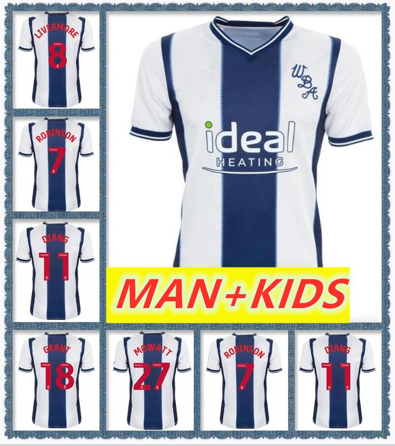 22 23 West Bromwich Soccer Jerseys LIVERMORE DIANG BRUNT Albion football shirt Robinson GRANT Diang 2023 2022 Home Away PHILLIPS adult Men Kits full sets uniforms
22 23 West Bromwich Soccer Jerseys LIVERMORE DIANG BRUNT Albion football shirt Robinson GRANT Diang 2023 2022 Home Away PHILLIPS adult Men Kits full sets uniforms