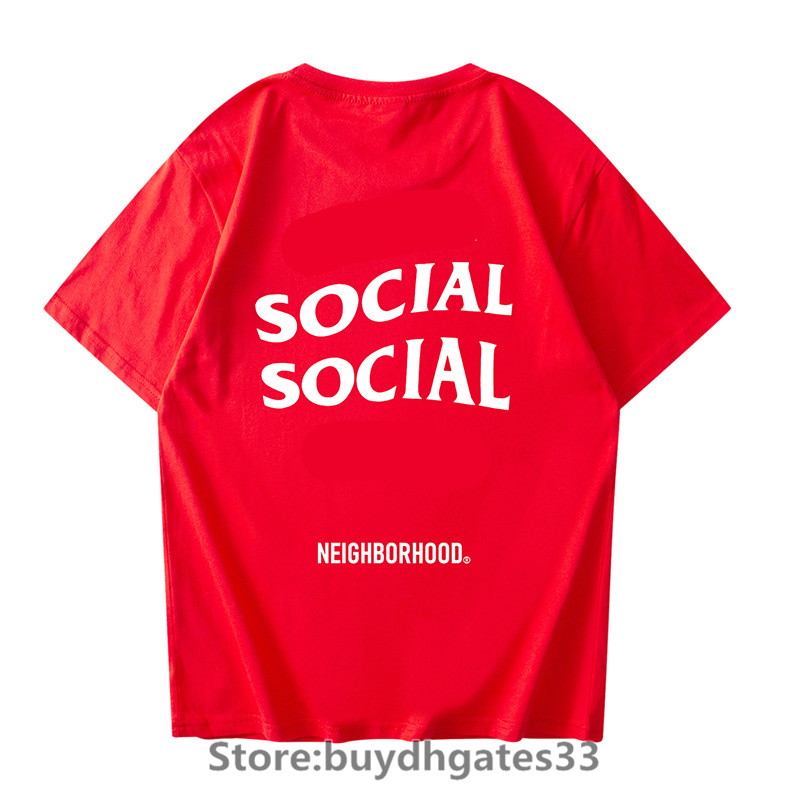 Fashion Luxury Brand Men' And Women' T-shirts High Street Letter Printing Neighborhood Personality Short-sleeved Tops Loose Designer All-match Mainstream Tees
Fashion Luxury Brand Men' And Women' T-shirts High Street Letter Printing Neighborhood Personality Short-sleeved Tops Loose Designer All-match Mainstream Tees