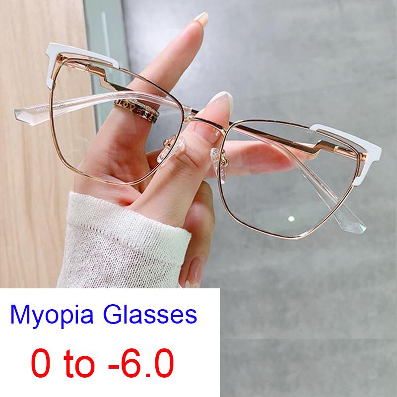 Sunglasses 2022 Trends Office Optical Myopia Glasses Women Fashion Cat Eye Blue Light Blocking White Eyeglasses Minus
Sunglasses 2022 Trends Office Optical Myopia Glasses Women Fashion Cat Eye Blue Light Blocking White Eyeglasses Minus