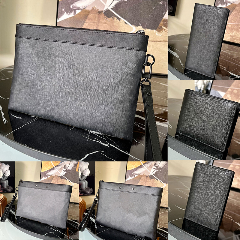 High Quality POCHETTE VOYAGE MM Coin Purse Clutch bag Damier Graphite Canvas leather Embossing long short Luxury Wallets men women credit card bag wash bags
High Quality POCHETTE VOYAGE MM Coin Purse Clutch bag Damier Graphite Canvas leather Embossing long short Luxury Wallets men women credit card bag wash bags