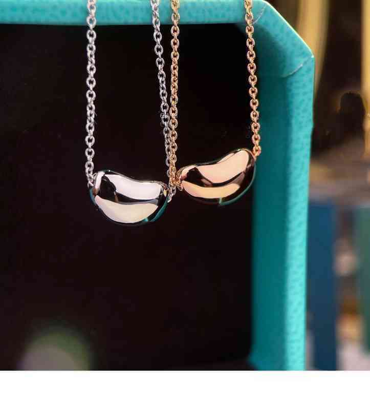 LC6Z T family bean necklace 925 Sterling Silver Plated 18K Gold Acacia broad pendant clavicular chain female
LC6Z T family bean necklace 925 Sterling Silver Plated 18K Gold Acacia broad pendant clavicular chain female
