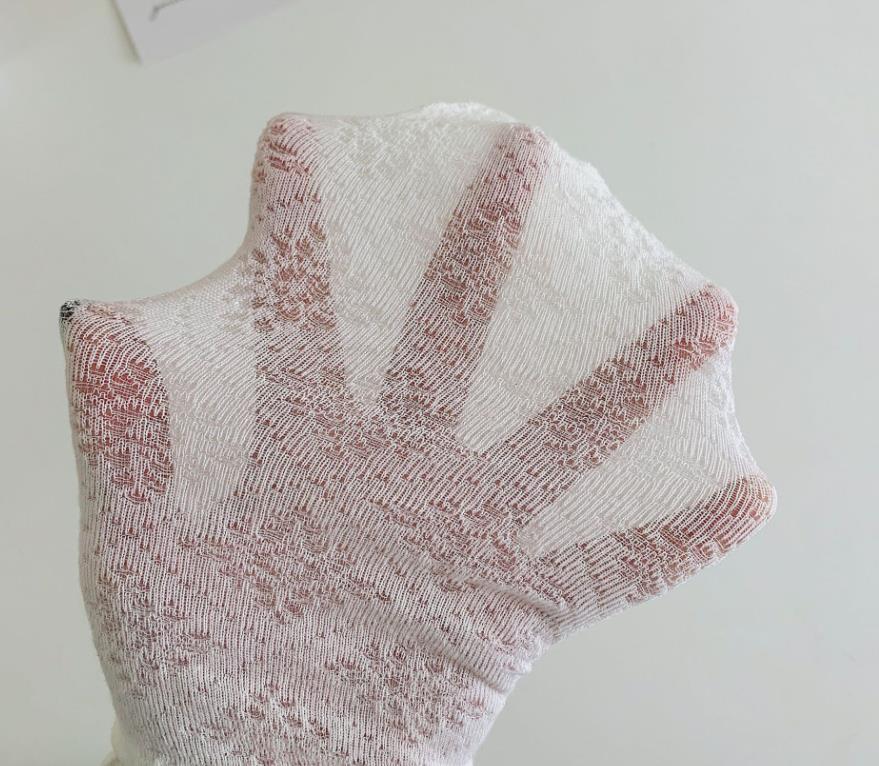 Lolita Ruffle High Ankle Socks Bubble Chunky Slouch JK Uniform Scrunch Stockings Mid-Tube Japanese Anime Cosplay Wearing Black White Women's Unde