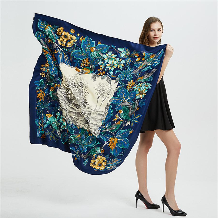 2020 New Designer 100% Silk Square Scarf Women Satin Neck Hair Tie Band Oversize Beach Hijab Head Female Foulard239i
2020 New Designer 100% Silk Square Scarf Women Satin Neck Hair Tie Band Oversize Beach Hijab Head Female Foulard239i