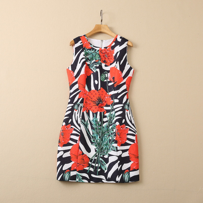 2022 Summer Sleeveless Round Neck Red Floral Print Beading Sequins Short Mini Dress Elegant Casual Dresses 22Q242142, Multi
2022 Summer Sleeveless Round Neck Red Floral Print Beading Sequins Short Mini Dress Elegant Casual Dresses 22Q242142, Multi