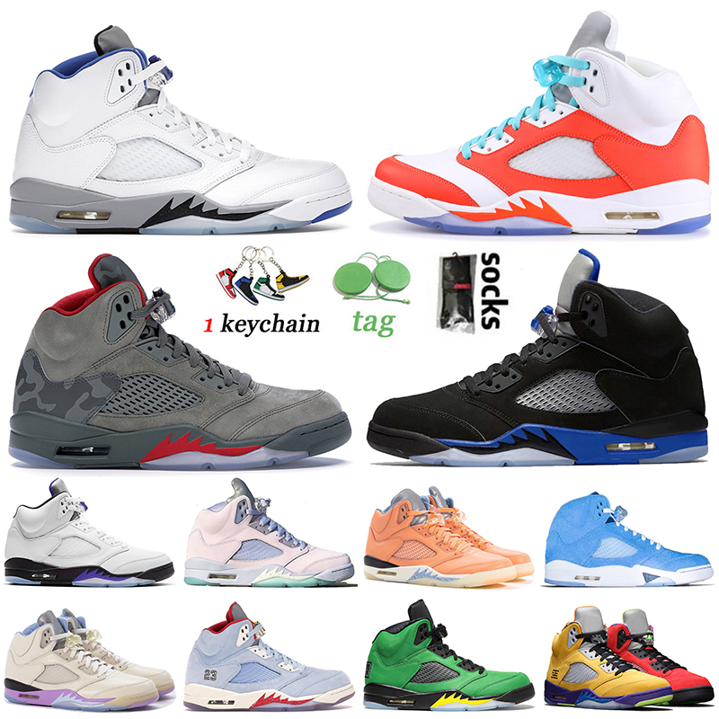 Sports Jumpman 5 5s High Basketball Shoes Mens Stealth PRFC P51 Camo Racer Blue Concord Easter UNC Mars For Her Aqua What The Jorda Jorden OG Retro Sneakers Size 13, D13 island green 36-47
Sports Jumpman 5 5s High Basketball Shoes Mens Stealth PRFC P51 Camo Racer Blue Concord Easter UNC Mars For Her Aqua What The Jorda Jorden OG Retro Sneakers Size 13, D13 island green 36-47