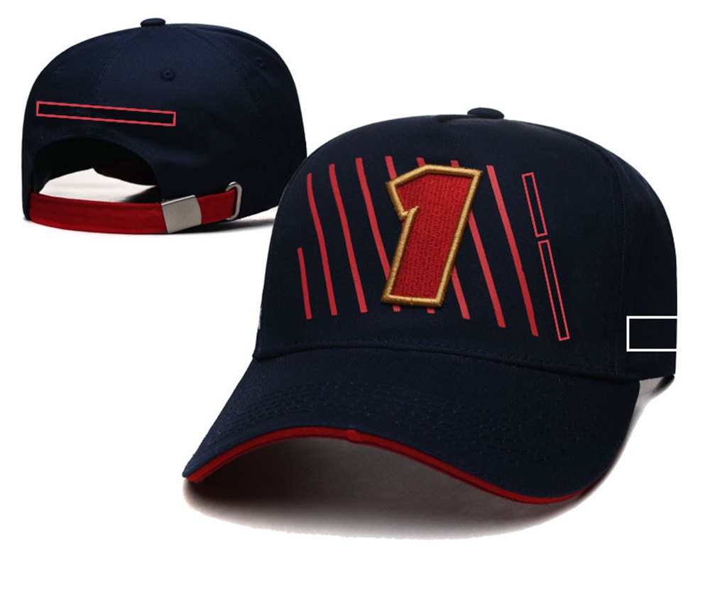 2025 f1 driver hat formula one with the same team hard top embroidered baseball peaked cap