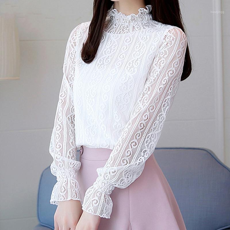 Fashion Women Blouses 2022 Long Sleeve Lace Blouse Shirt Tops And Top Female Blusa Feminina Women's & Shirts, White
Fashion Women Blouses 2022 Long Sleeve Lace Blouse Shirt Tops And Top Female Blusa Feminina Women's & Shirts, White