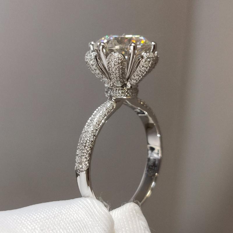 Cluster Rings Sterling Silver Moissanite Ring Large Pass Test Bud Style D Color VVS1 Carry Gra Certificate For Women EngagementCluster
Cluster Rings Sterling Silver Moissanite Ring Large Pass Test Bud Style D Color VVS1 Carry Gra Certificate For Women EngagementCluster