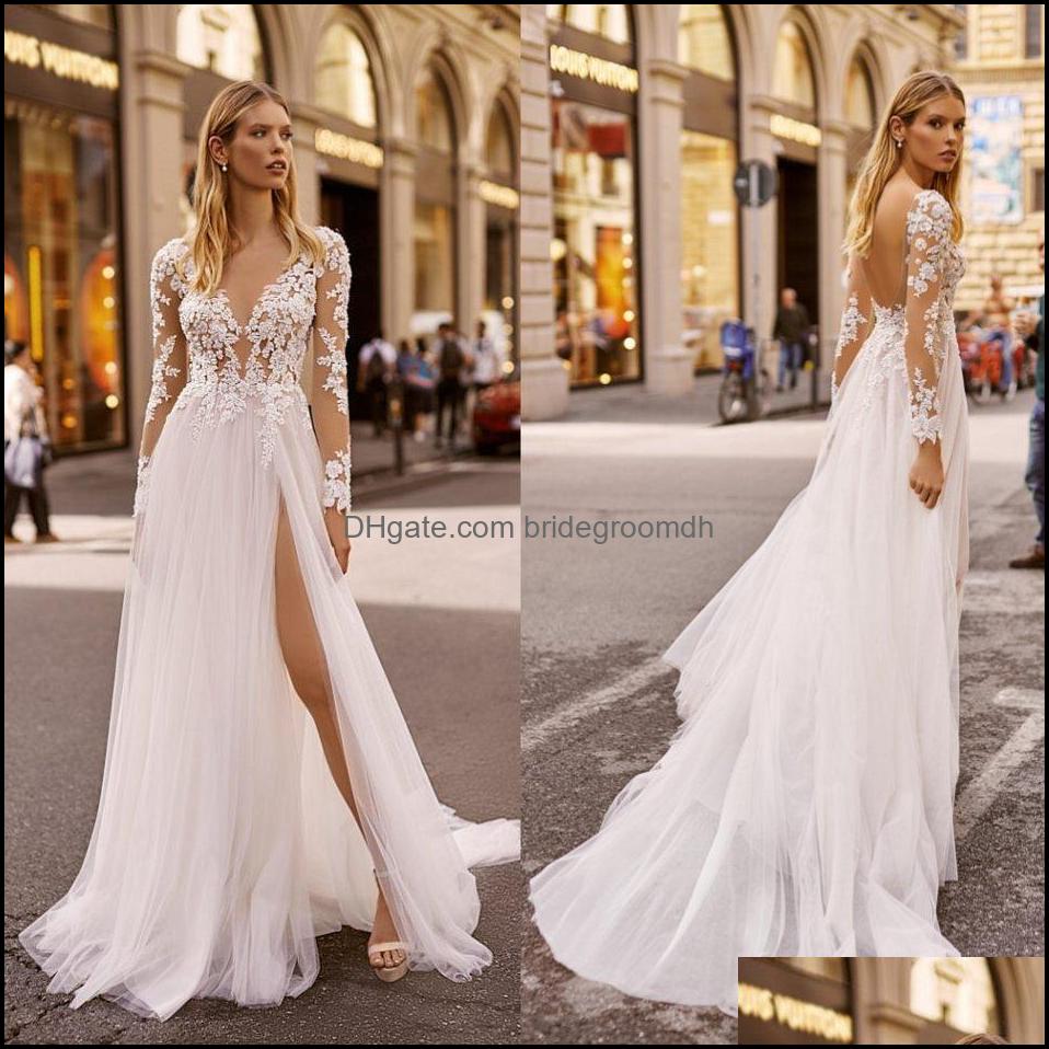 A-Line Wedding Dresses Party Events 2022 Berta Beach V Neck Long Sleeves Lumbar Lace Brida Dhjm9, Gold
A-Line Wedding Dresses Party Events 2022 Berta Beach V Neck Long Sleeves Lumbar Lace Brida Dhjm9, Gold