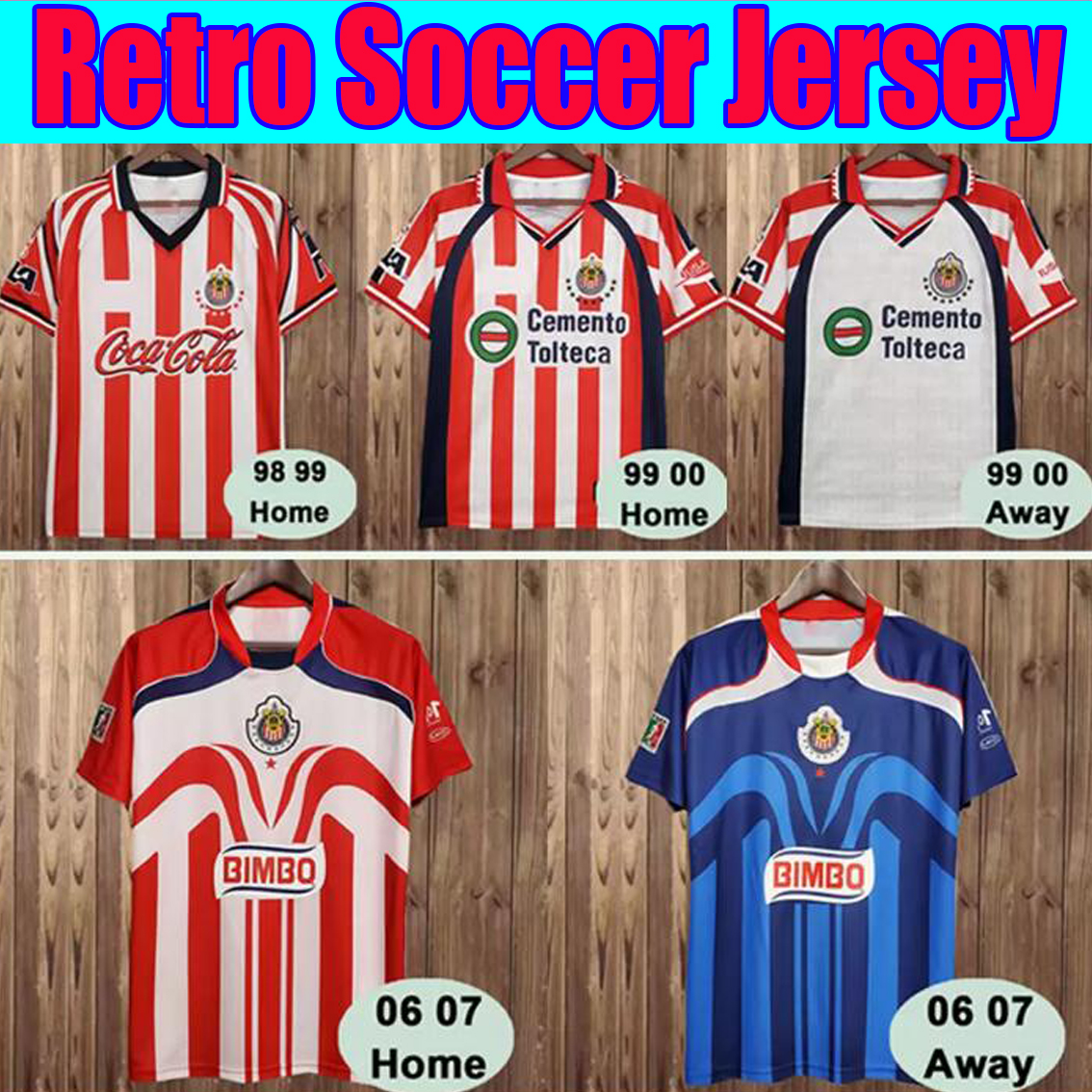 2006 2007 Chivas CD Guadalajara RAMON RAMIREZ RETRO Soccer Jersey 110TH R. PIZARRO Home Red Football Shirt Camisetas de futbol Uniforms, Fg4935 110 th home
2006 2007 Chivas CD Guadalajara RAMON RAMIREZ RETRO Soccer Jersey 110TH R. PIZARRO Home Red Football Shirt Camisetas de futbol Uniforms, Fg4935 110 th home