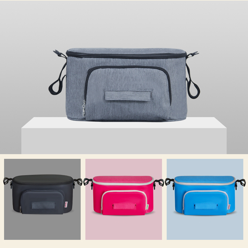 Large Capacity Baby Stroller Bags Storage Organizer Mom Travel Hanging Carriage Pram Mummy Diaper Nappy Backpack Accessorie ZXH 220514