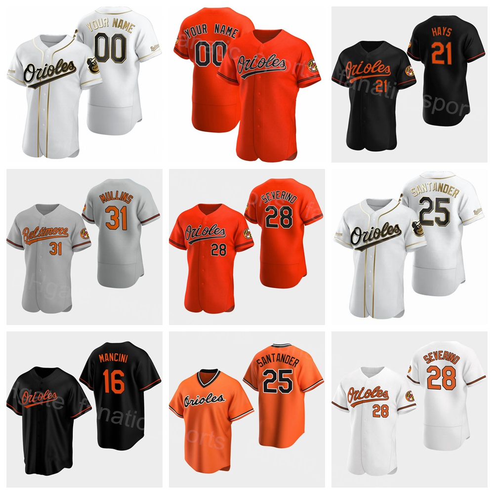 Baseball 31 Cedric Mullins Jersey 16 Trey Mancini 6 Ryan Mountcastle 21 Austin Hays 25 Anthony Santander 28 Pedro Severino Pullover Flexbase Black Orange White Grey
Baseball 31 Cedric Mullins Jersey 16 Trey Mancini 6 Ryan Mountcastle 21 Austin Hays 25 Anthony Santander 28 Pedro Severino Pullover Flexbase Black Orange White Grey