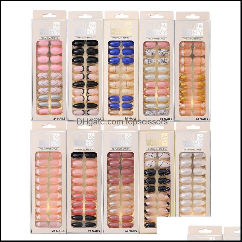 False Nails Nail Art Salon Health Beauty Fake Franch Powder Shimming Acrylic Ballerina Fl Er Diy Manicure Tip 24Pcs Set Reusable Press On
False Nails Nail Art Salon Health Beauty Fake Franch Powder Shimming Acrylic Ballerina Fl Er Diy Manicure Tip 24Pcs Set Reusable Press On