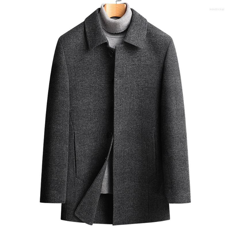 Men's Wool & Blends Autumn Winter Men Coats Casual Business Jacket Top Mens Thick Trench Coat Fashion Warm Overcoat Plus Size Long Kend22, Grey
Men's Wool & Blends Autumn Winter Men Coats Casual Business Jacket Top Mens Thick Trench Coat Fashion Warm Overcoat Plus Size Long Kend22, Grey