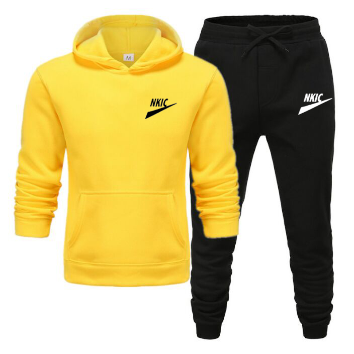 Fashion Tracksuit Men Sets Winter Hoodies Pants 2 Piece Set Running Hoody Mens Brand Sweatshirt Sport Joggers Sweatpants Suit Male, Dark grey 1
Fashion Tracksuit Men Sets Winter Hoodies Pants 2 Piece Set Running Hoody Mens Brand Sweatshirt Sport Joggers Sweatpants Suit Male, Dark grey 1