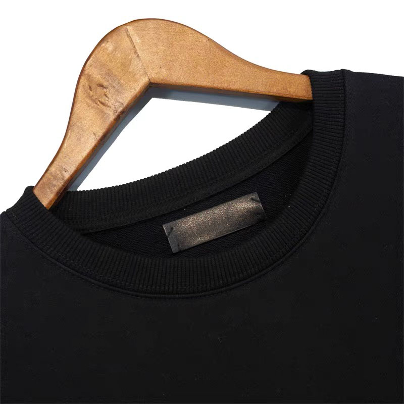 2025 Men's Plus Size Hoodies & Sweatshirts in autumn / winter 2022acquard knitting hine e Custom jnlarged detail crew neck cotton e34D2