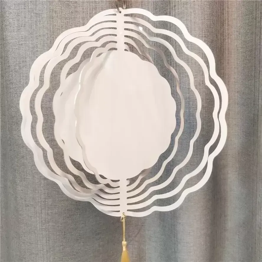 Sublimation Wind Spinner Sublimat Metal Painting 10inch Blank Metal Ornament Double Sides Sublimated Blanks DIY Christmas Home Decoration FY5352 0702
Sublimation Wind Spinner Sublimat Metal Painting 10inch Blank Metal Ornament Double Sides Sublimated Blanks DIY Christmas Home Decoration FY5352 0702