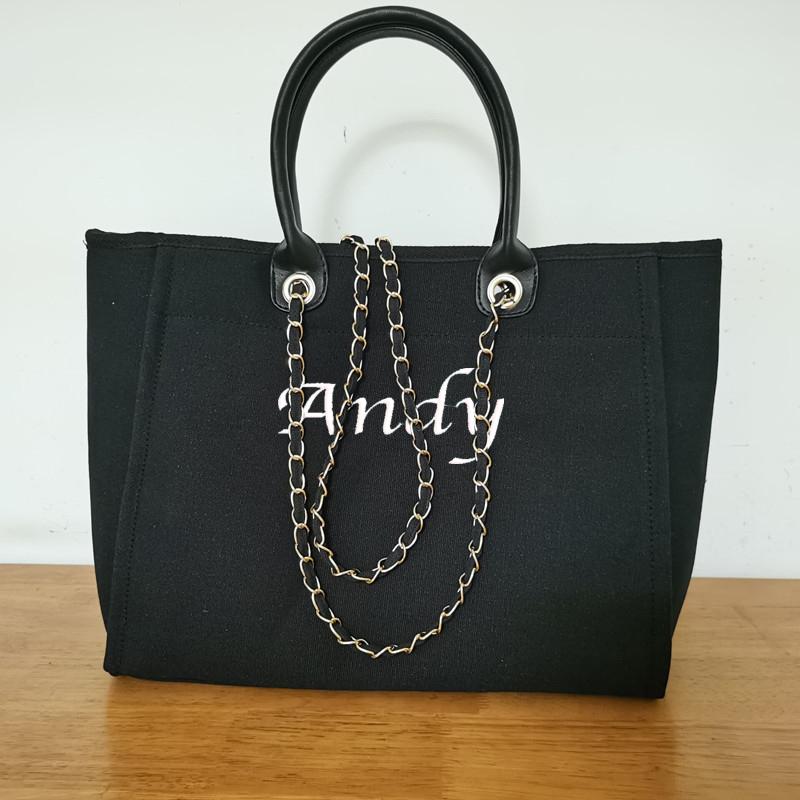 Duffel Bags Personalized Embroidery Women Lady Canvas Tote Bag Mama Handbag Shoulder Gift For Mother Beach Shopping DropDuffel, Black
Duffel Bags Personalized Embroidery Women Lady Canvas Tote Bag Mama Handbag Shoulder Gift For Mother Beach Shopping DropDuffel, Black