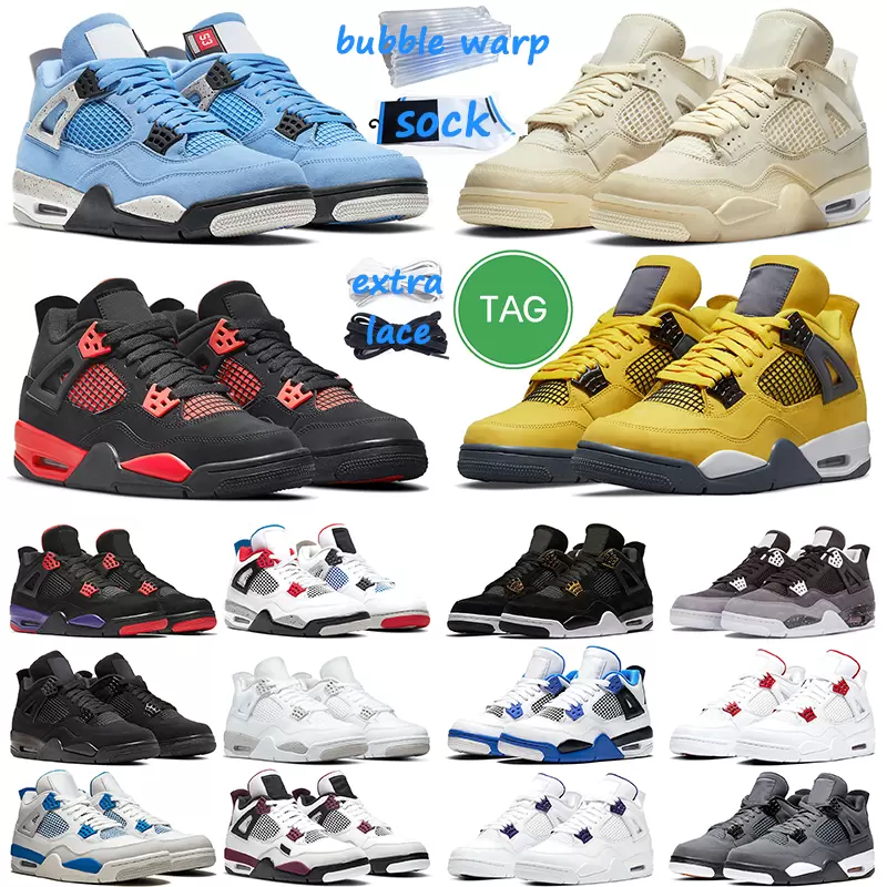 Jumpman University Blue 4s Basketball Shoes Sail Men Women 4 Black Cat Fire Red Thunder Cactus Jack Motorsports Outdoor Trainer Sports Sneakers, Shoes (48)
Jumpman University Blue 4s Basketball Shoes Sail Men Women 4 Black Cat Fire Red Thunder Cactus Jack Motorsports Outdoor Trainer Sports Sneakers, Shoes (48)