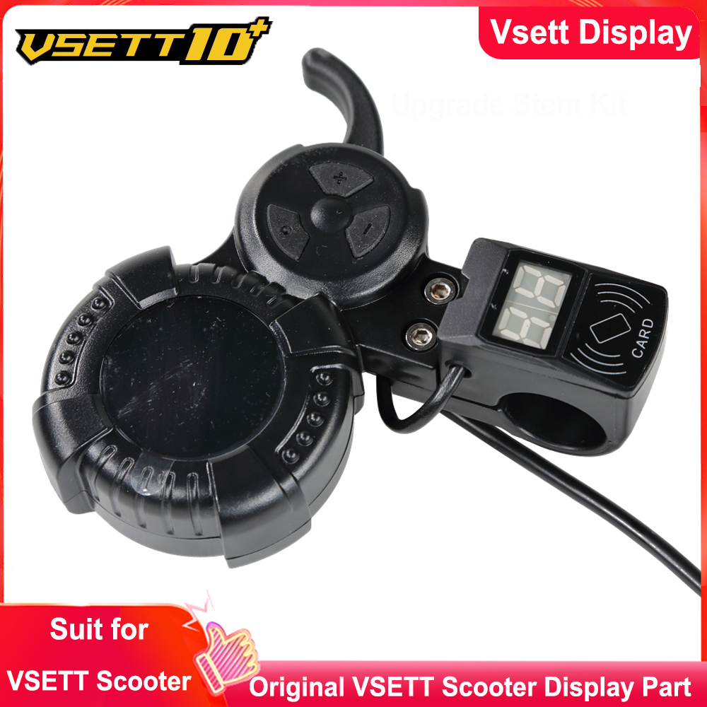 Original VSETT Electric Scooter Throttle and NFC Card for VSETT 8 8Plus 9 9Plus 10Plus 11Plus ZERO 8 9 10 8X 10X 11X ZeRO Electric Scooter Display Accelerator
Original VSETT Electric Scooter Throttle and NFC Card for VSETT 8 8Plus 9 9Plus 10Plus 11Plus ZERO 8 9 10 8X 10X 11X ZeRO Electric Scooter Display Accelerator