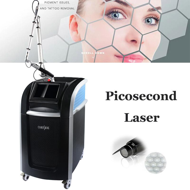 Salon use Pico Laser 450 Ps with FDA approved Laser Tattoo ink Eyebrow Spot Pigments melasma Removal original 755nm Focus Lens Gynosure lazer