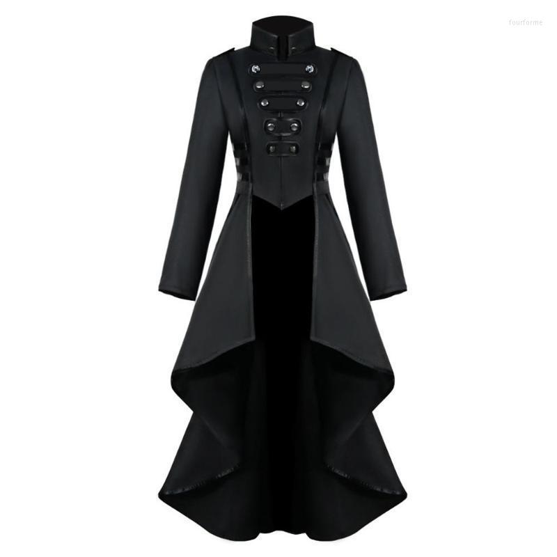 Women' Jackets Women Gothic Steampunk Button Lace Corset Halloween Costume Coat Plus Size Solid Color Irregular Hem Tailcoat For Ladies, Black
Women' Jackets Women Gothic Steampunk Button Lace Corset Halloween Costume Coat Plus Size Solid Color Irregular Hem Tailcoat For Ladies, Black