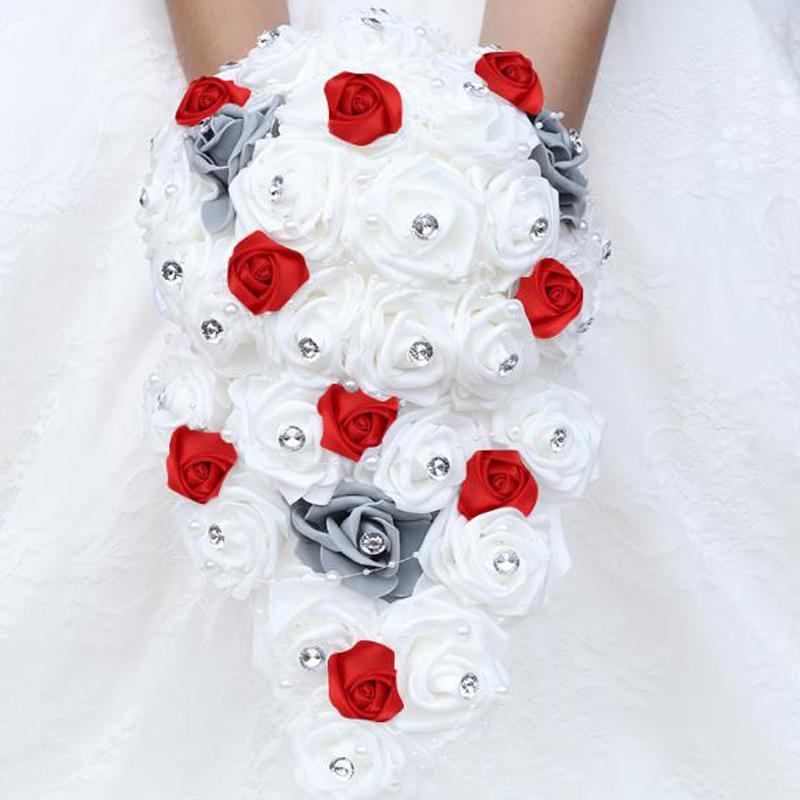 Wedding Flowers Big White Waterfall Bouquets For Bride And Bridesmaid PE Rose Rhinestones Hand Flower Party DecorationWedding
Wedding Flowers Big White Waterfall Bouquets For Bride And Bridesmaid PE Rose Rhinestones Hand Flower Party DecorationWedding