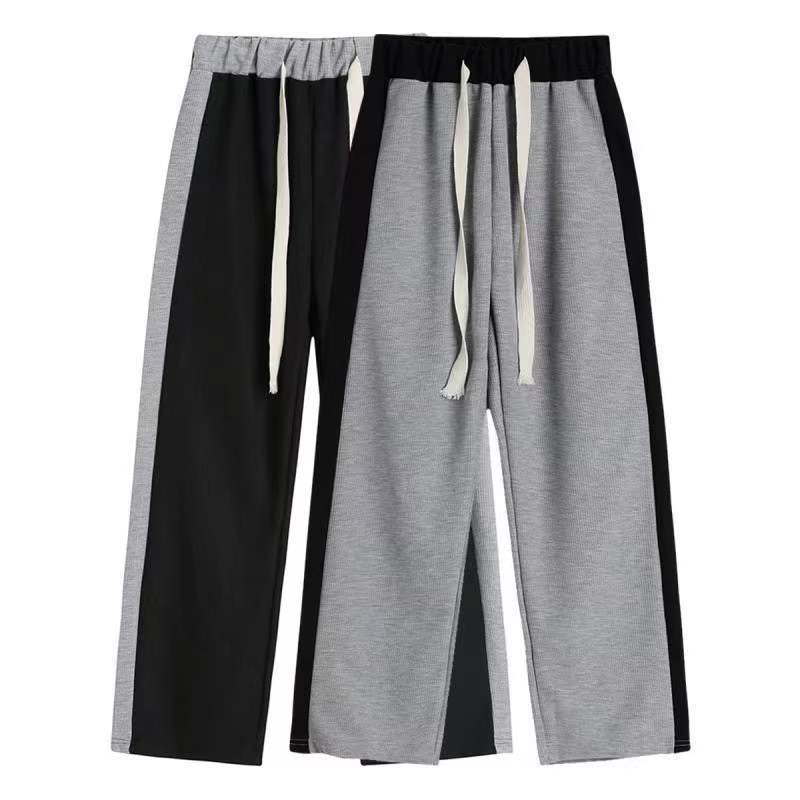 MINGLIUSILI Spring Baggy Pants Women Fashion Splice Oversize Trousers Women High Waist Casual Loose Solid Color Drawstring Pants CX220402, Gray
MINGLIUSILI Spring Baggy Pants Women Fashion Splice Oversize Trousers Women High Waist Casual Loose Solid Color Drawstring Pants CX220402, Gray