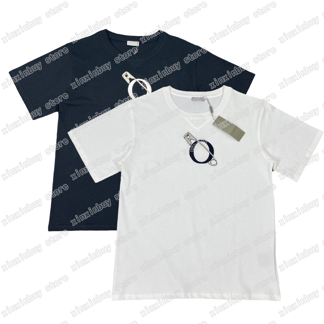 22ss Men Designers t shirt polo Pin embroidery short sleeve Man Crew Neck Streetwear white black xinxinbuy XS-L
22ss Men Designers t shirt polo Pin embroidery short sleeve Man Crew Neck Streetwear white black xinxinbuy XS-L