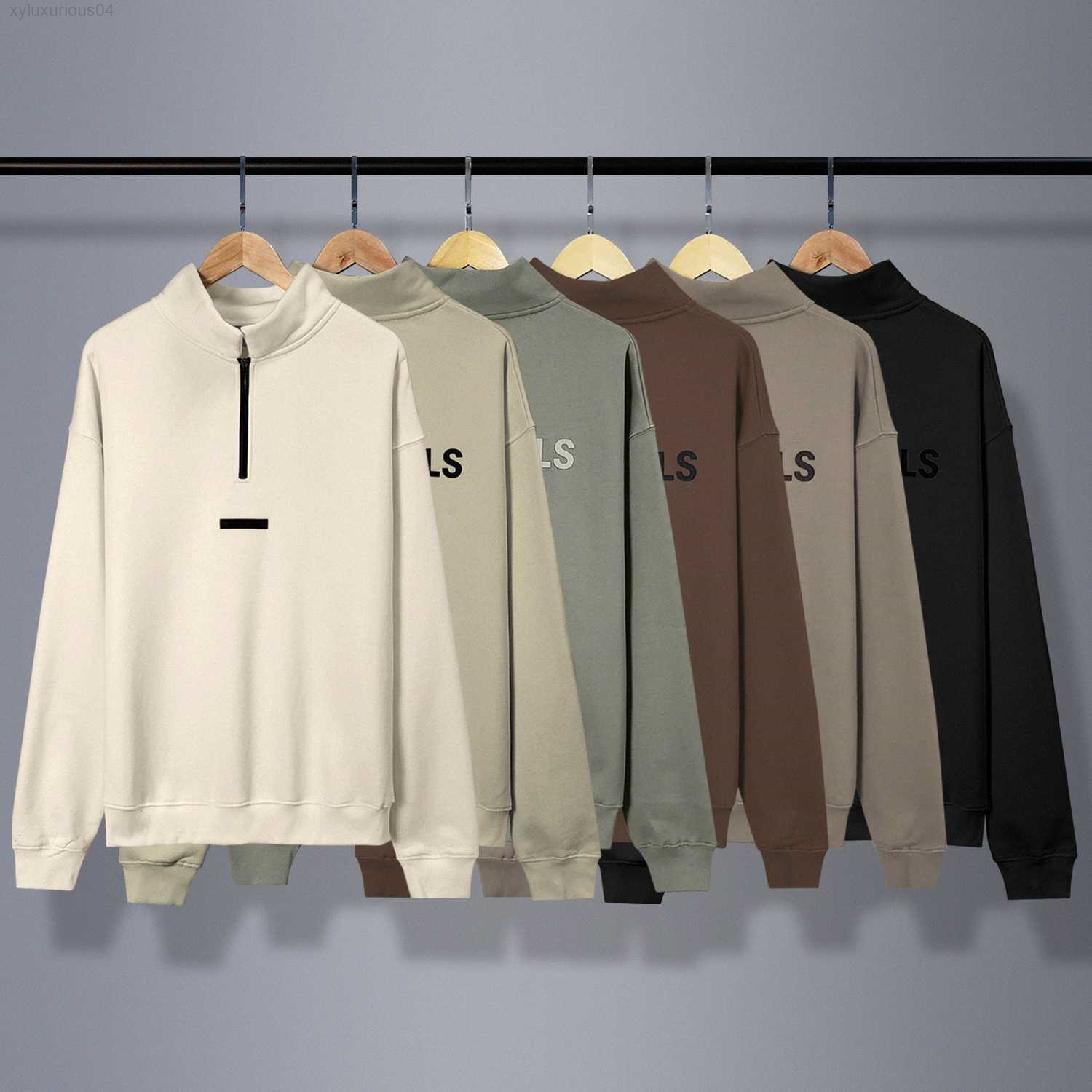 Essentials Hoodies Sweatahirt Fog Essential Europen Fashion Sweater Zipper Half Hip Hop Weaters Streetwear Pullover Sweatshirts Warm Zip
Essentials Hoodies Sweatahirt Fog Essential Europen Fashion Sweater Zipper Half Hip Hop Weaters Streetwear Pullover Sweatshirts Warm Zip