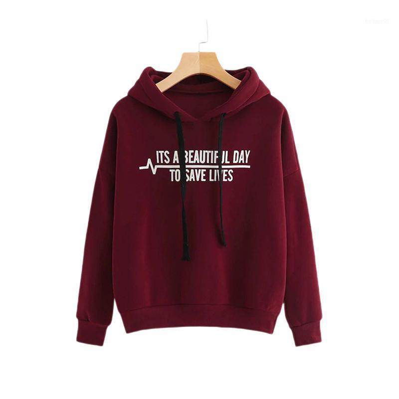 Women Long Sleeve Letter Print Hoodie Fashion Loose Hooded Top For Shopping Daily Wear Girls Clothes Autumn Women' Hoodies & Sweatshirts
Women Long Sleeve Letter Print Hoodie Fashion Loose Hooded Top For Shopping Daily Wear Girls Clothes Autumn Women' Hoodies & Sweatshirts