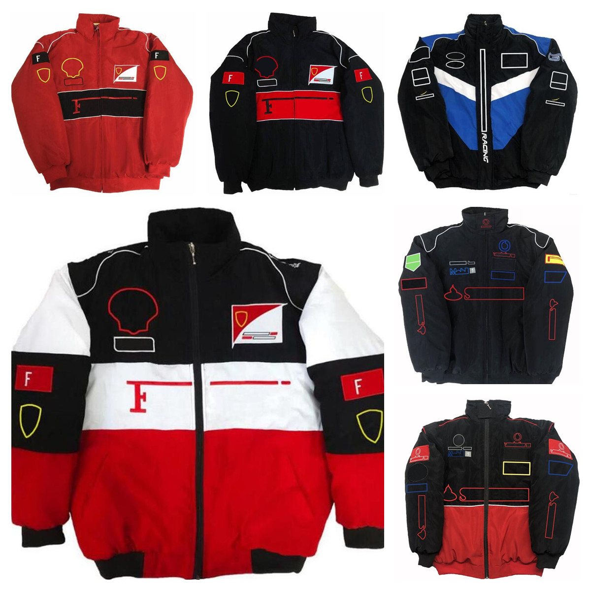 2022F1 Formula One racing cotton suit new full embroidered logo team jacket spot sale
2022F1 Formula One racing cotton suit new full embroidered logo team jacket spot sale