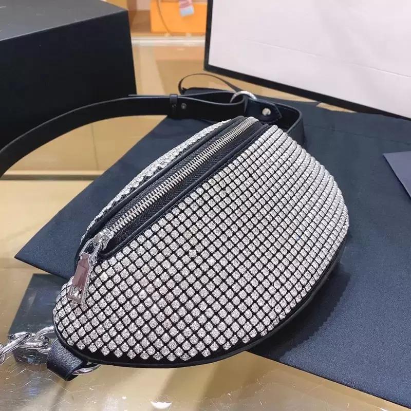 2022 High Quality chest bag pack women crystal diamond fanny fashion glitter belt waist Bag bling fannypack crossbody chain shoulder bags purse
2022 High Quality chest bag pack women crystal diamond fanny fashion glitter belt waist Bag bling fannypack crossbody chain shoulder bags purse