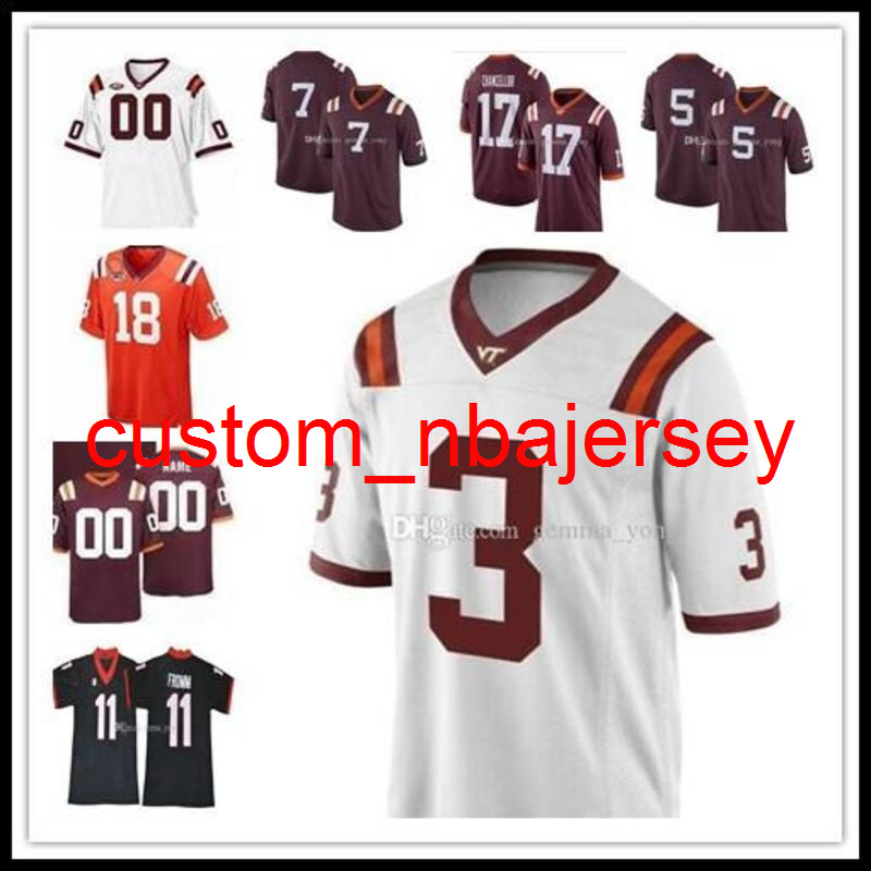 2019 Custom Virginia Tech Hokies College 11 Fuller 7 Vick 5 Taylor 17 Chancellor 25 Frank Beamer 2 Hendon Hooker Stitched Football Jerseys, Red
2019 Custom Virginia Tech Hokies College 11 Fuller 7 Vick 5 Taylor 17 Chancellor 25 Frank Beamer 2 Hendon Hooker Stitched Football Jerseys, Red