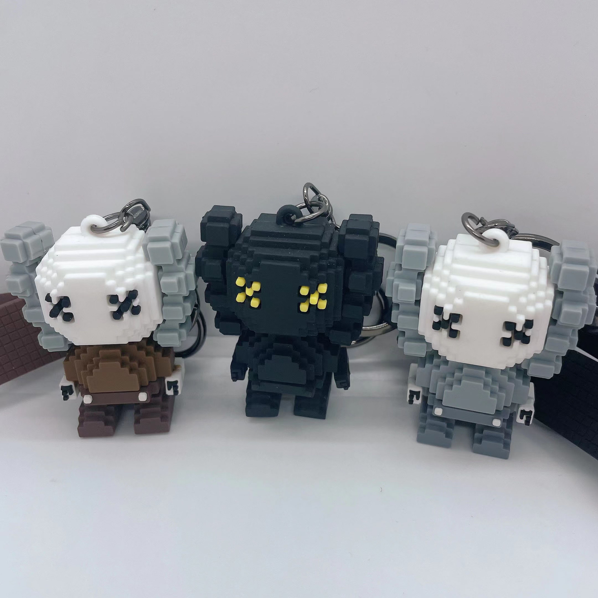 Fashion Designer Key Chains Ring Building Blocks Keychains Gifts Cartoon Kwas Bear Pendant for Men Women Bag Charms Car Keyring Holder Keyfob Jewelry Accessories 
Fashion Designer Key Chains Ring Building Blocks Keychains Gifts Cartoon Kwas Bear Pendant for Men Women Bag Charms Car Keyring Holder Keyfob Jewelry Accessories